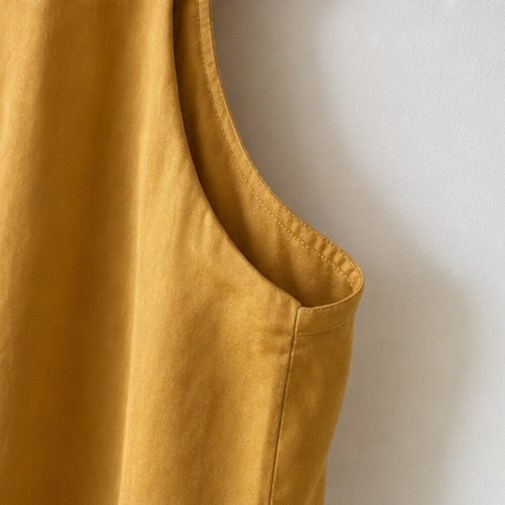 Rust Wrap Blouse - Picture 5 of 6